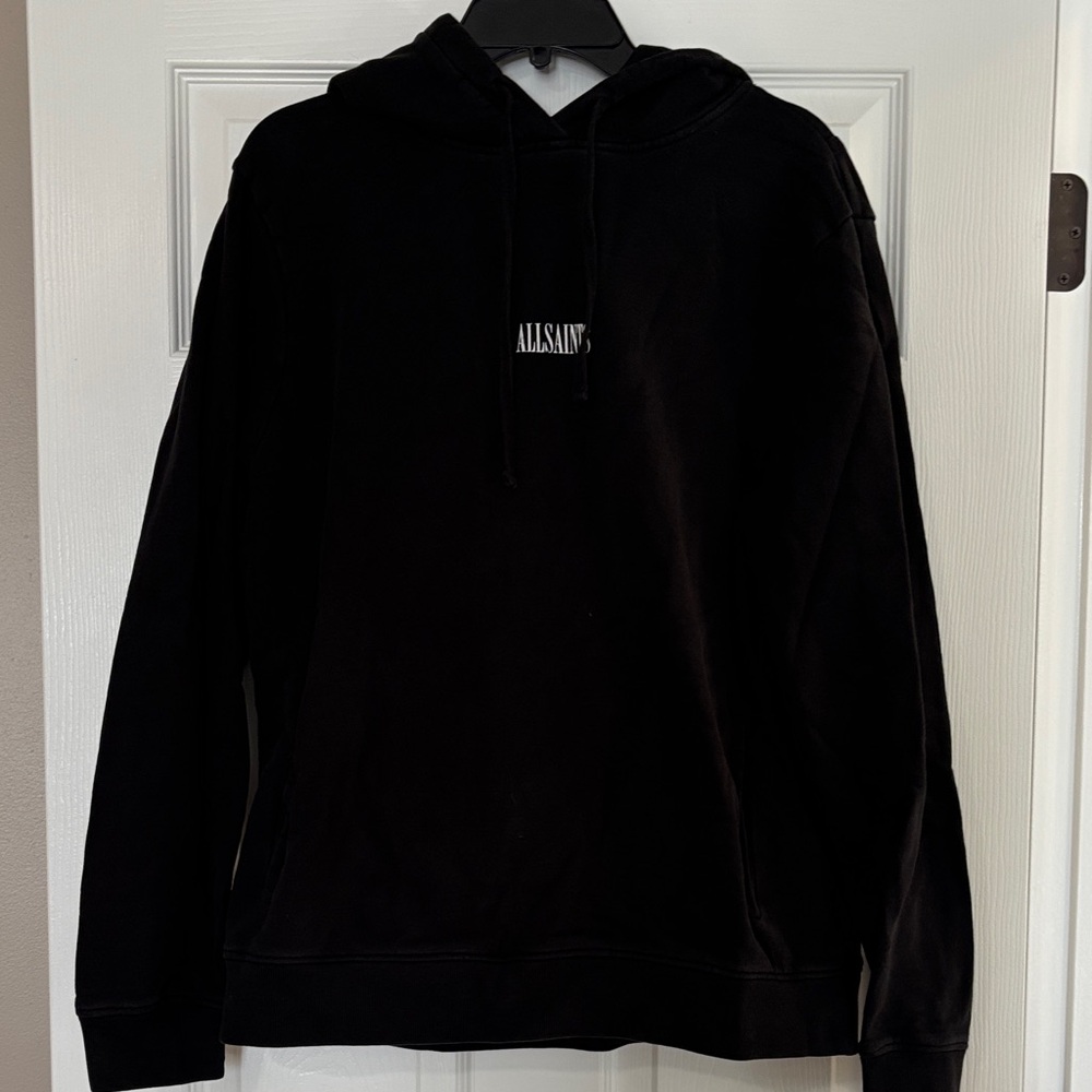 All Saints Charcoal Hoodie